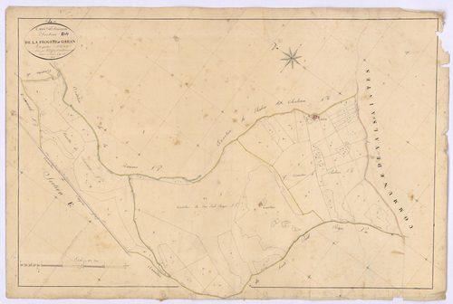 SIMIANE - Section D, Frouste et Garran.