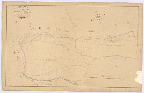 SIMIANE - Section F, Defends et Combe.