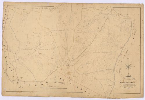 SIMIANE - Section F, Defends et Combe.