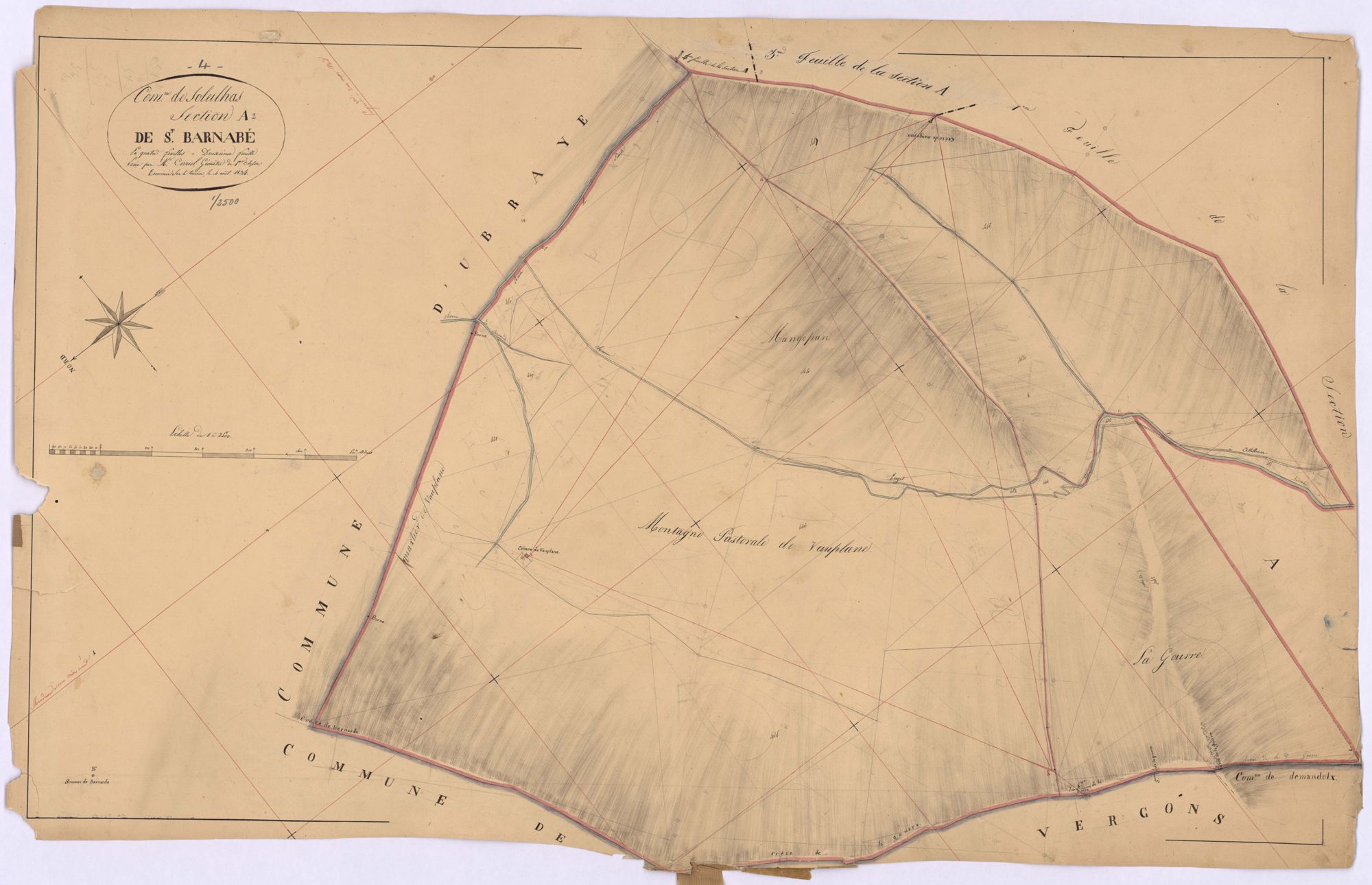 SOLEILHAS - Section A, Saint-Barnabé.