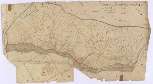 SOURRIBES - Section A, l'Adrech.