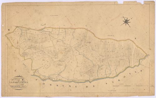 THEZE - Section B, Pare et le Puy.
