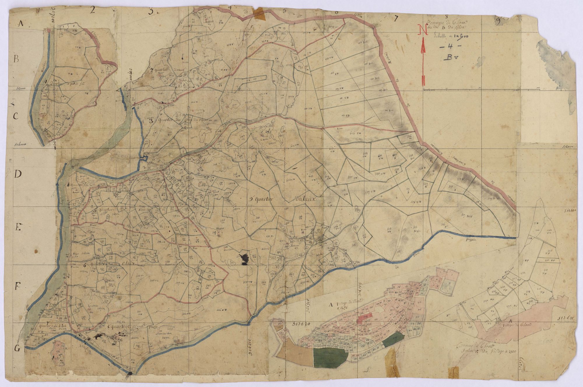 THOARD - Section B, le Riou.
