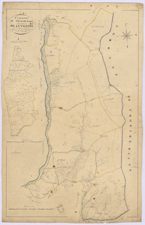 THORAME-BASSE - Section B, la Valette.