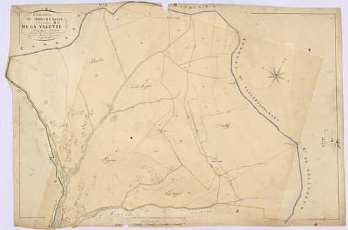 THORAME-BASSE - Section B, la Valette.