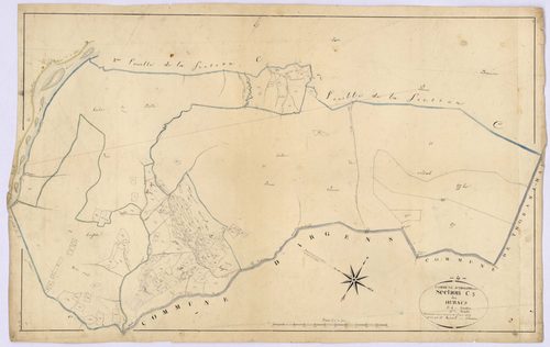 THORAME-BASSE - Section C, les Hubacs.