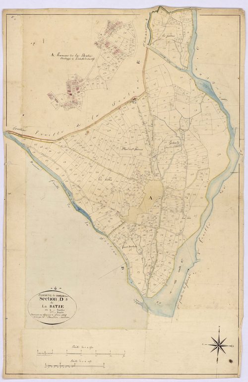 THORAME-BASSE - Section D, la Batie.