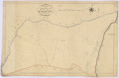THORAME-BASSE - Section E, Champ-Gras.