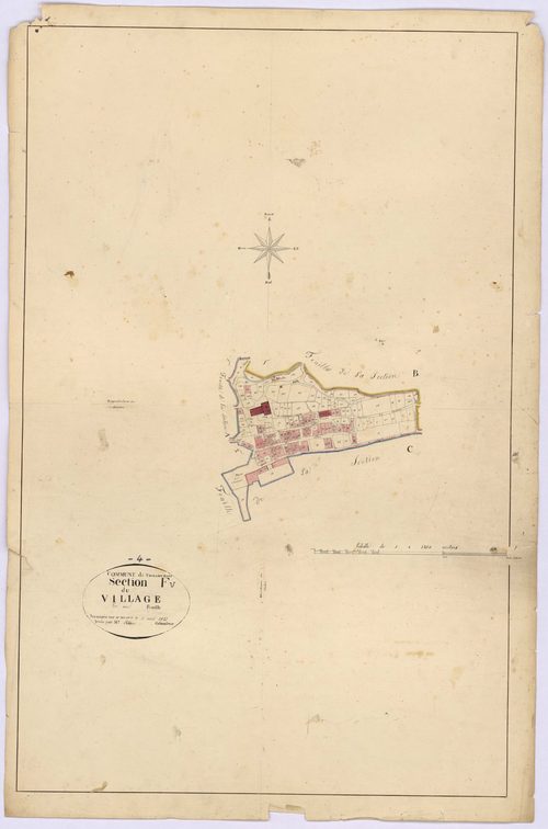 THORAME-BASSE - Section F, le Village.