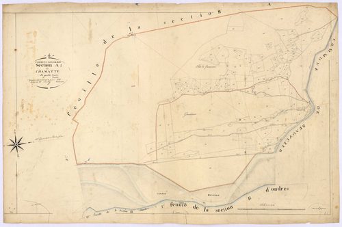 THORAME-HAUTE - Section A, Chamatte.