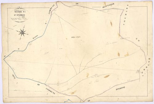 THORAME-HAUTE - Section B, Ondres.