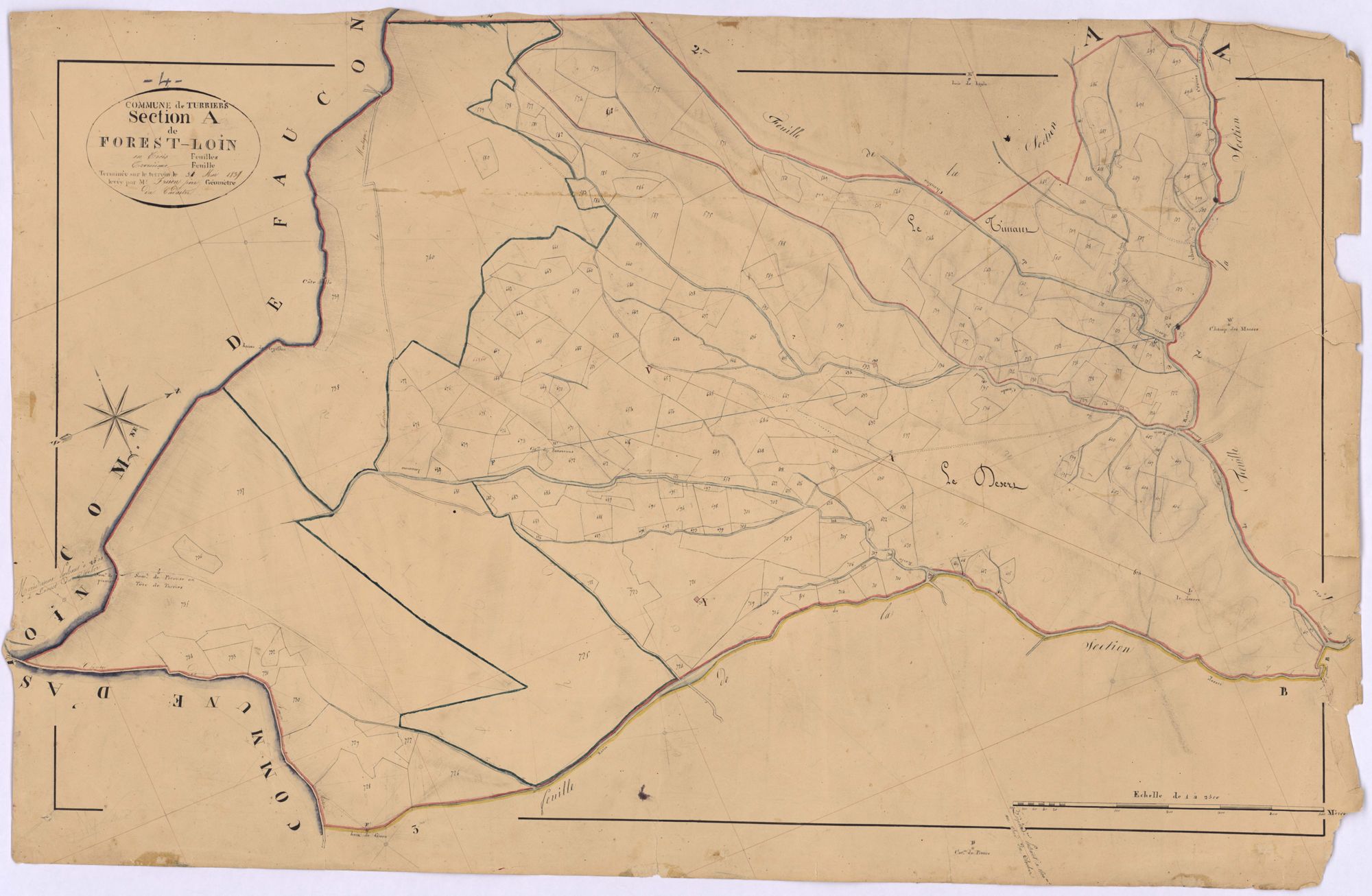 TURRIERS - Section A, Forest-Loin.