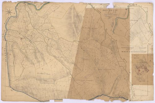 UBRAYE - Section D, Rouinette et Touyet.