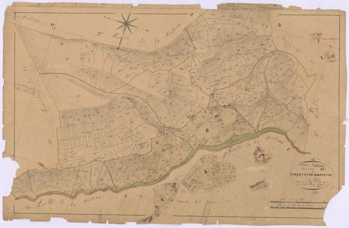 UBRAYE - Section D, Rouinette et Touyet.