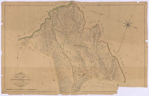 UBRAYE - Section D, Rouinette et Touyet.