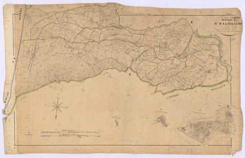 VALBELLE - Section A, Sainte-Magdelaine.