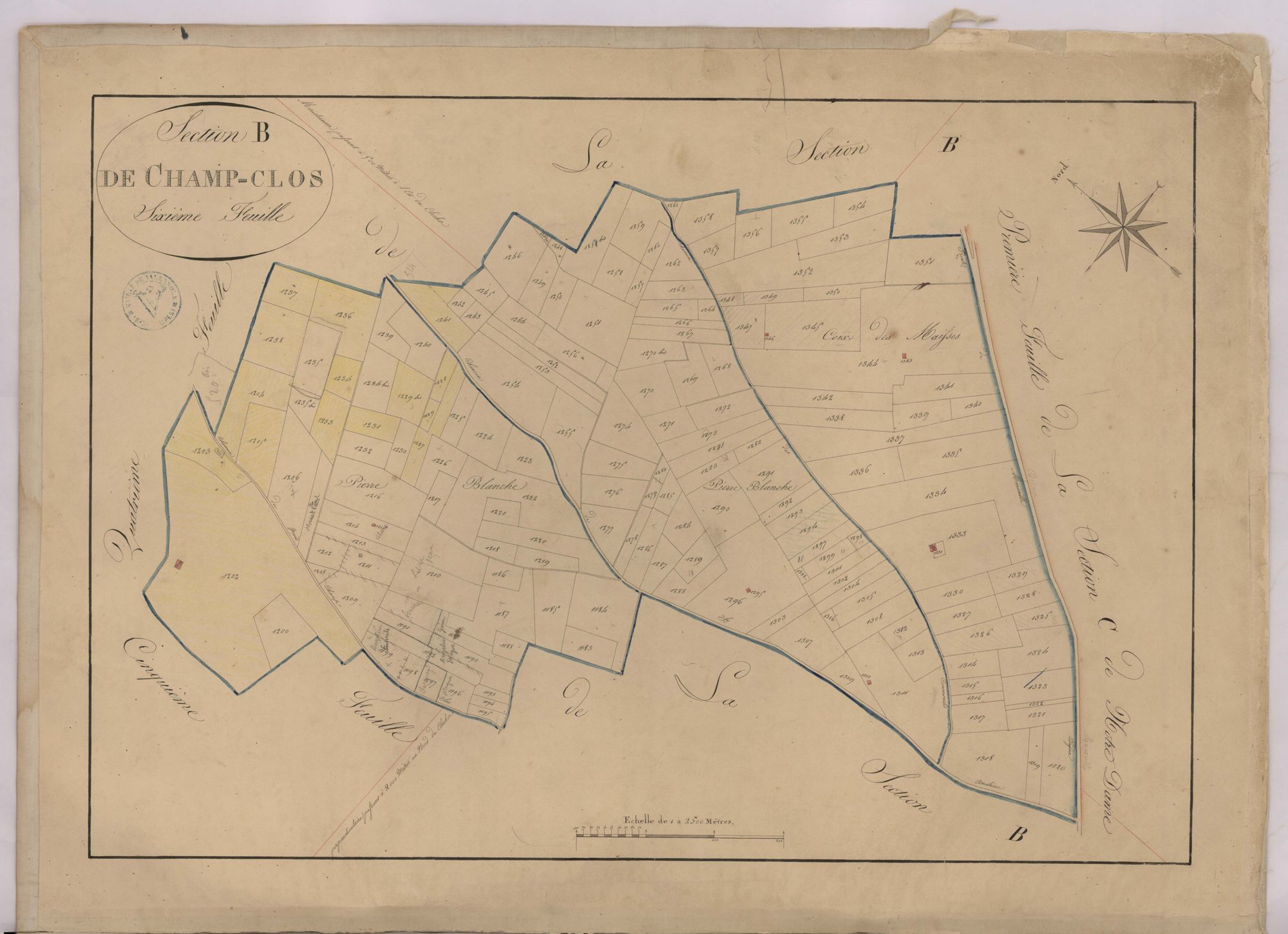VALENSOLE - Section B, Champ-Clos.