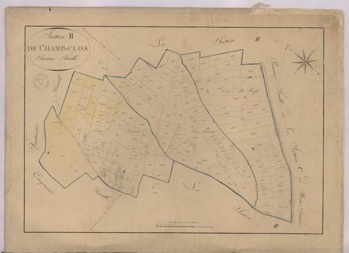 VALENSOLE - Section B, Champ-Clos.