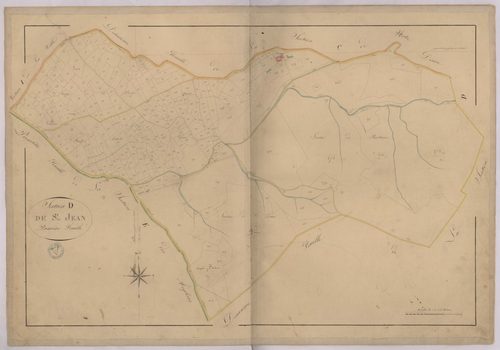 VALENSOLE - Section D, Saint-Jean.