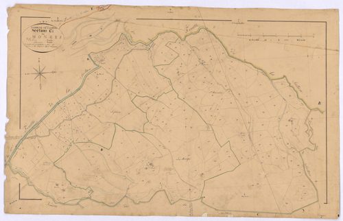 VALERNES - Section C, les Monges.