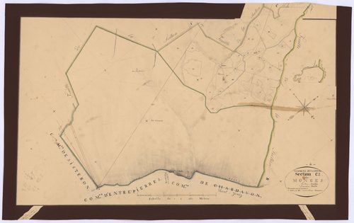VALERNES - Section C, les Monges.