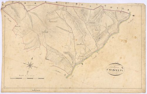 VAUMEILH - Section A, Saint-Marcelin.