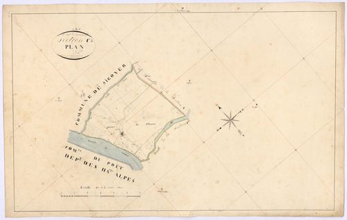 VAUMEILH - Section C, le Plan.