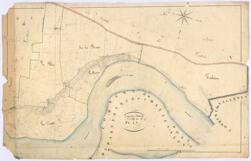 VAUMEILH - Section C, le Plan.