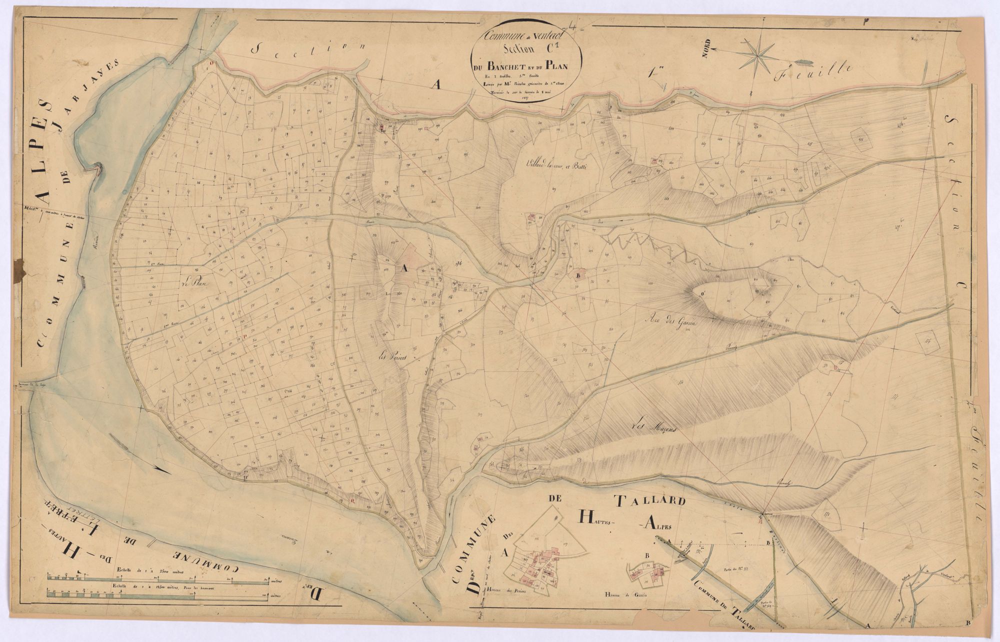 VENTEROL - Section C, Blanchet et le Plan.