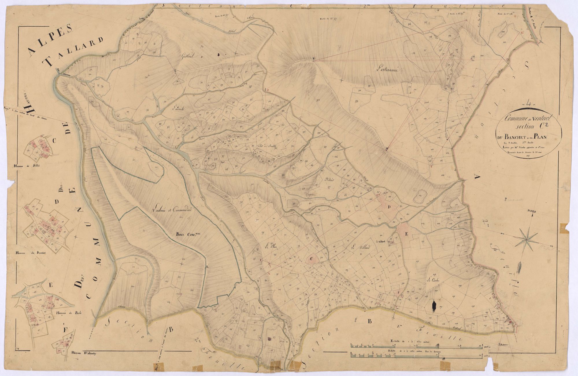 VENTEROL - Section C, Blanchet et le Plan.