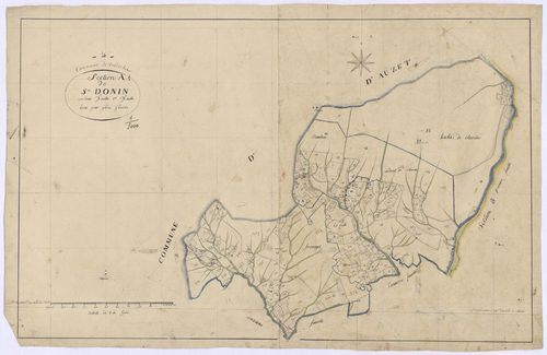 VERDACHES - Section A, Saint-Donin.