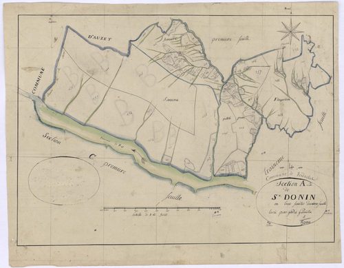 VERDACHES - Section A, Saint-Donin.
