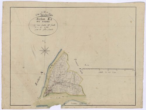 VERDACHES - Section B, le Serre.