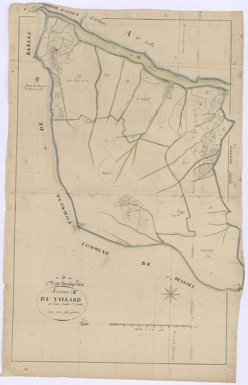 VERDACHES - Section C, le Villard.