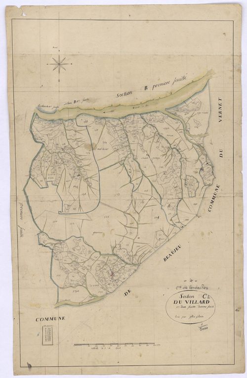 VERDACHES - Section C, le Villard.