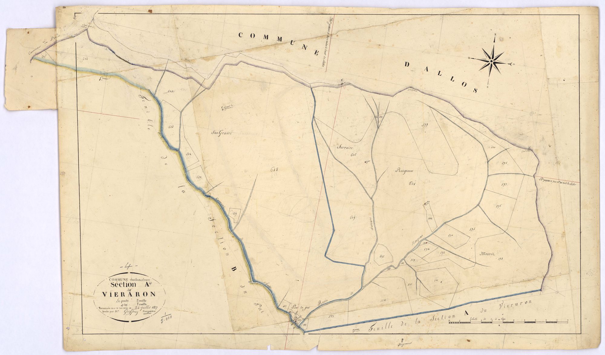 VILLARS-COLMARS - Section A, le Vieraron.