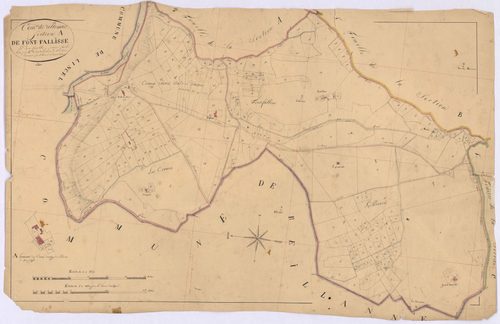 VILLEMUS - Section A, Font-Falisse.