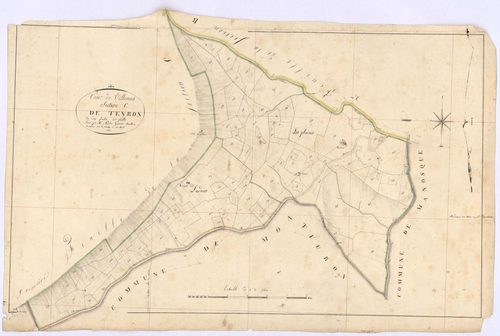 VILLEMUS - Section C, le Teyron.