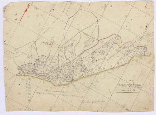 VOLONNE - Section B, la Vigne.