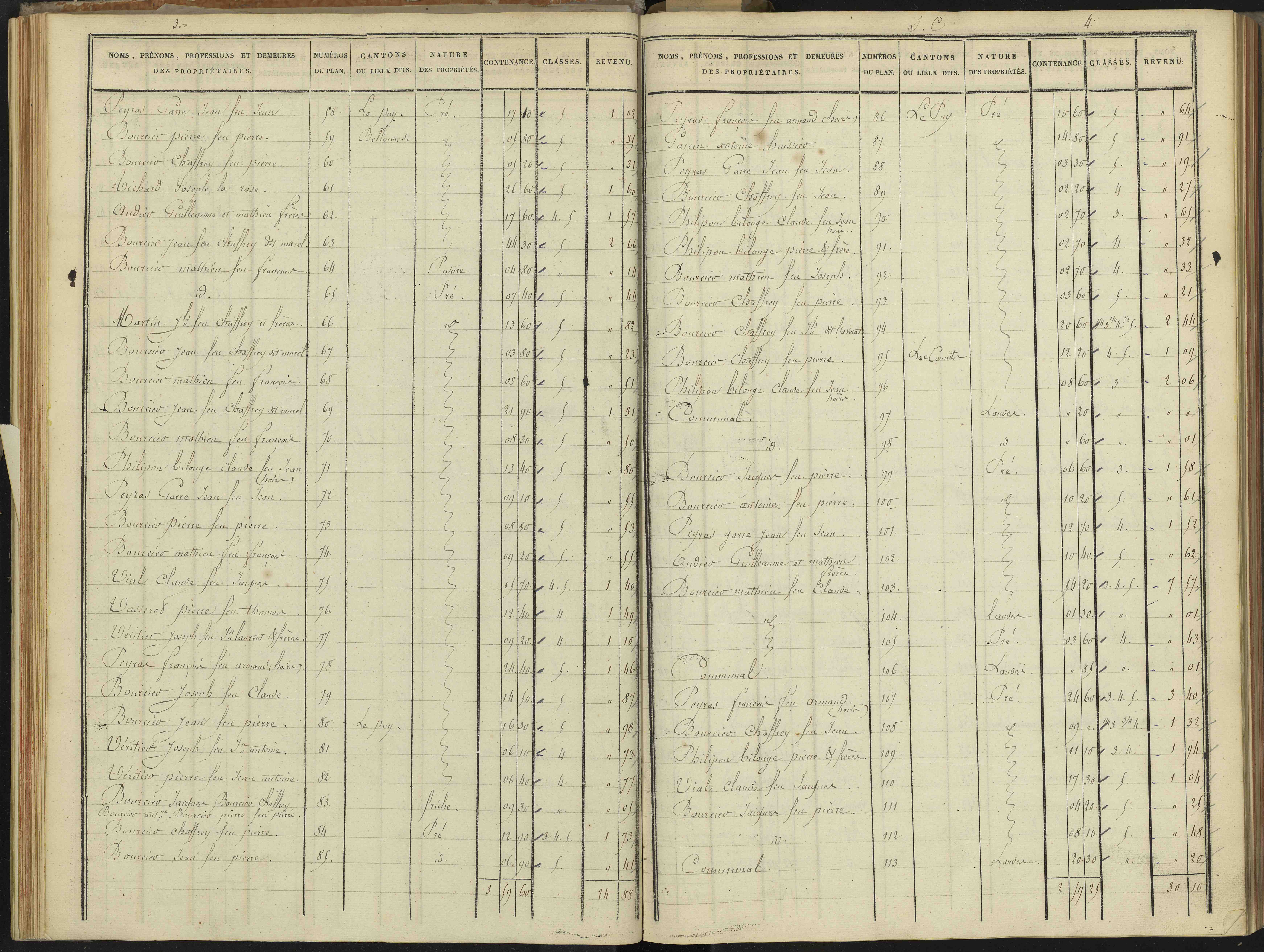 Abriès - 3 P 90/3 - 3 P 90/3 - Section C. 