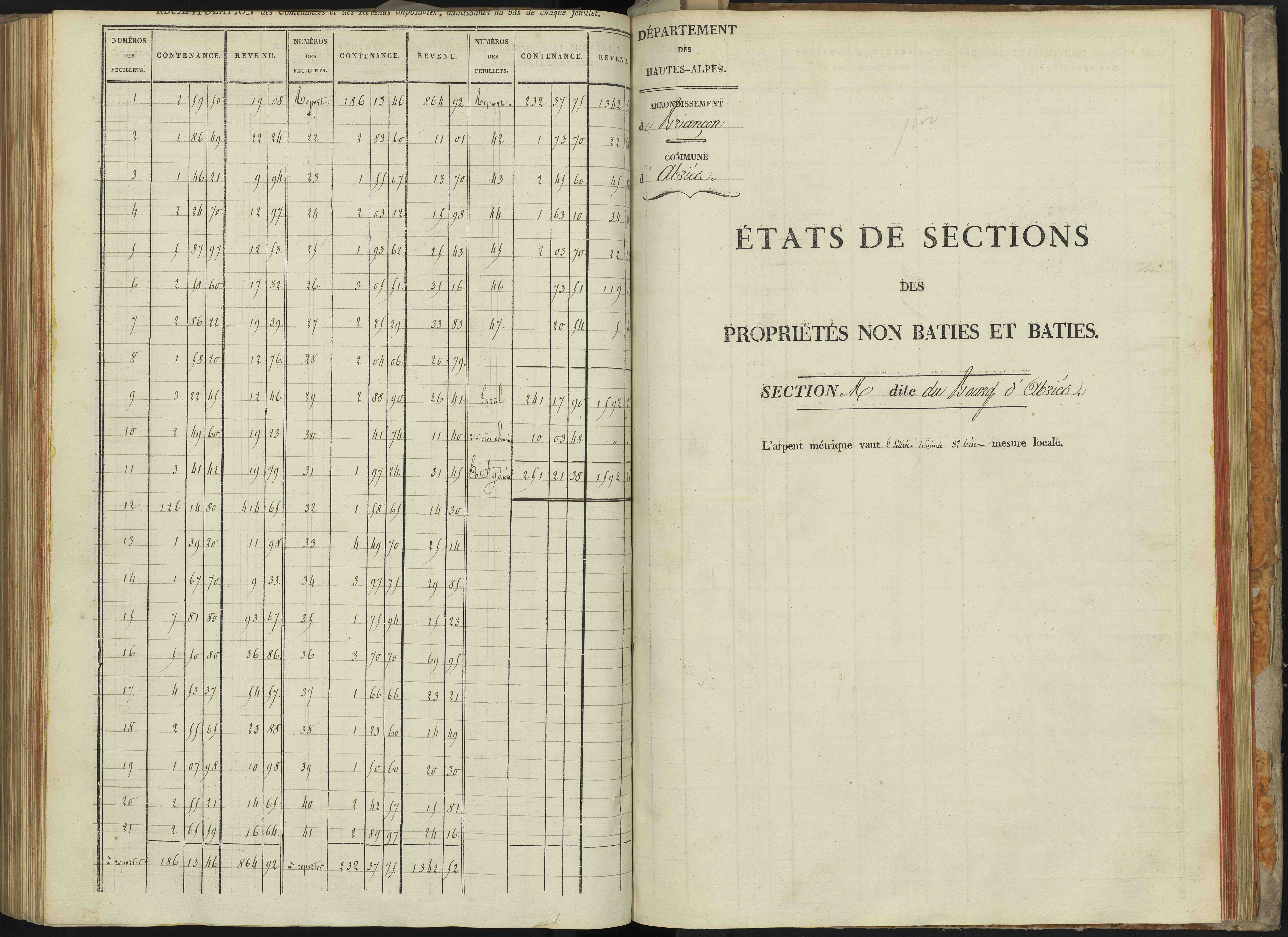 Abriès - 3 P 90/12 - 3 P 90/12 - Section L. 