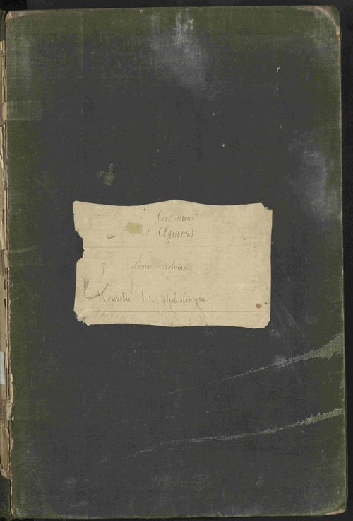 Agnières-en-Dévoluy - 3 P 109/1 - 3 P 109/1 - Matrice, folios 341-379. 