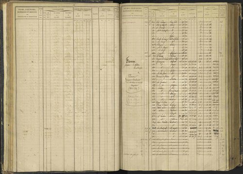 Agnières-en-Dévoluy - 3 P 108/1 - 3 P 108/1 - Matrice folios 1-340. 