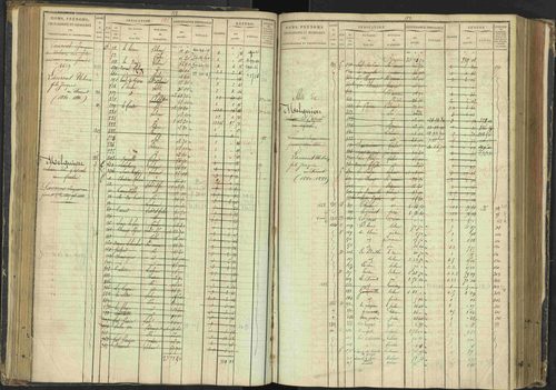 Agnières-en-Dévoluy - 3 P 108/1 - 3 P 108/1 - Matrice folios 1-340. 