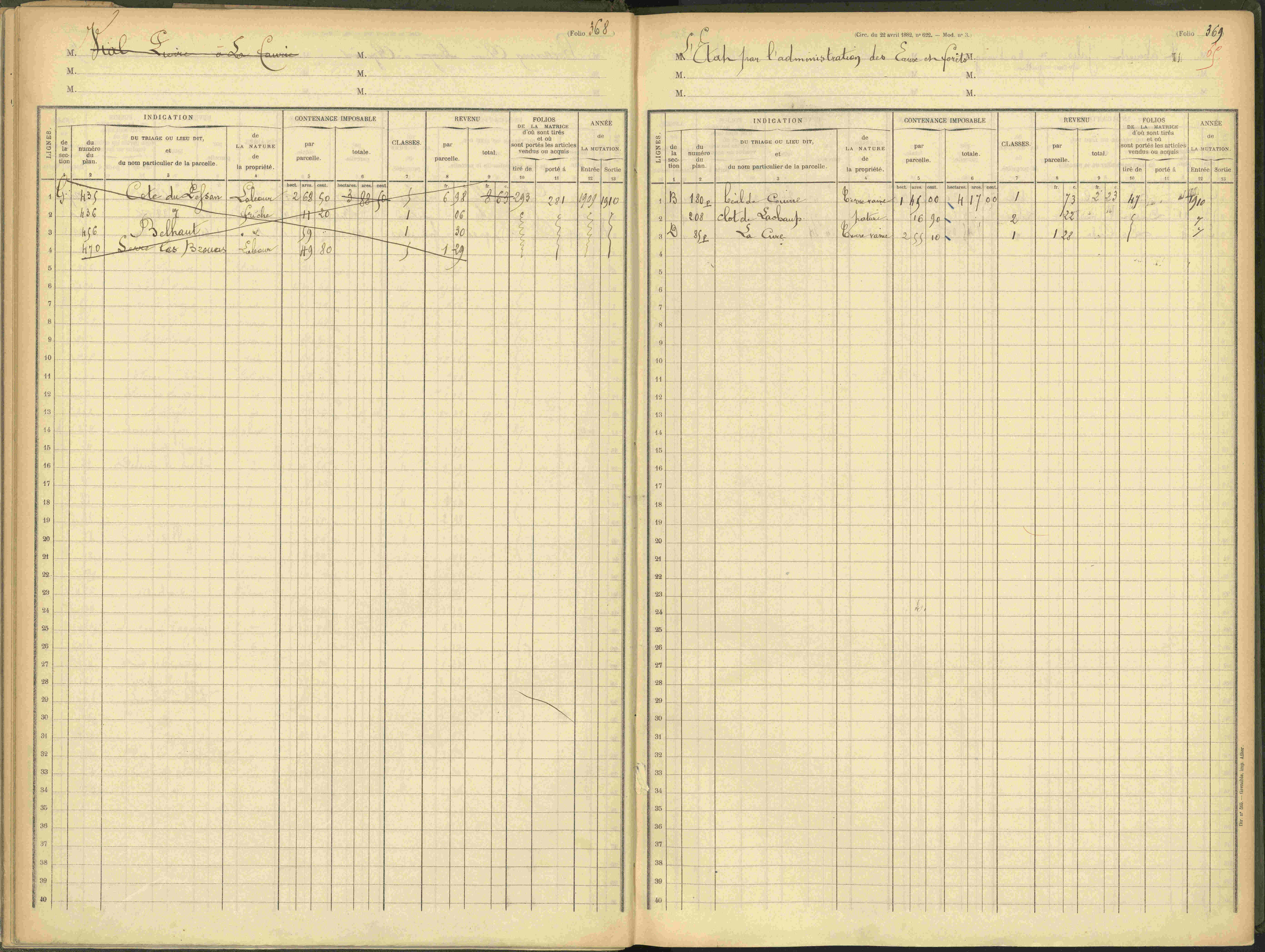 Agnières-en-Dévoluy - 3 P 109/1 - 3 P 109/1 - Matrice, folios 341-379. 