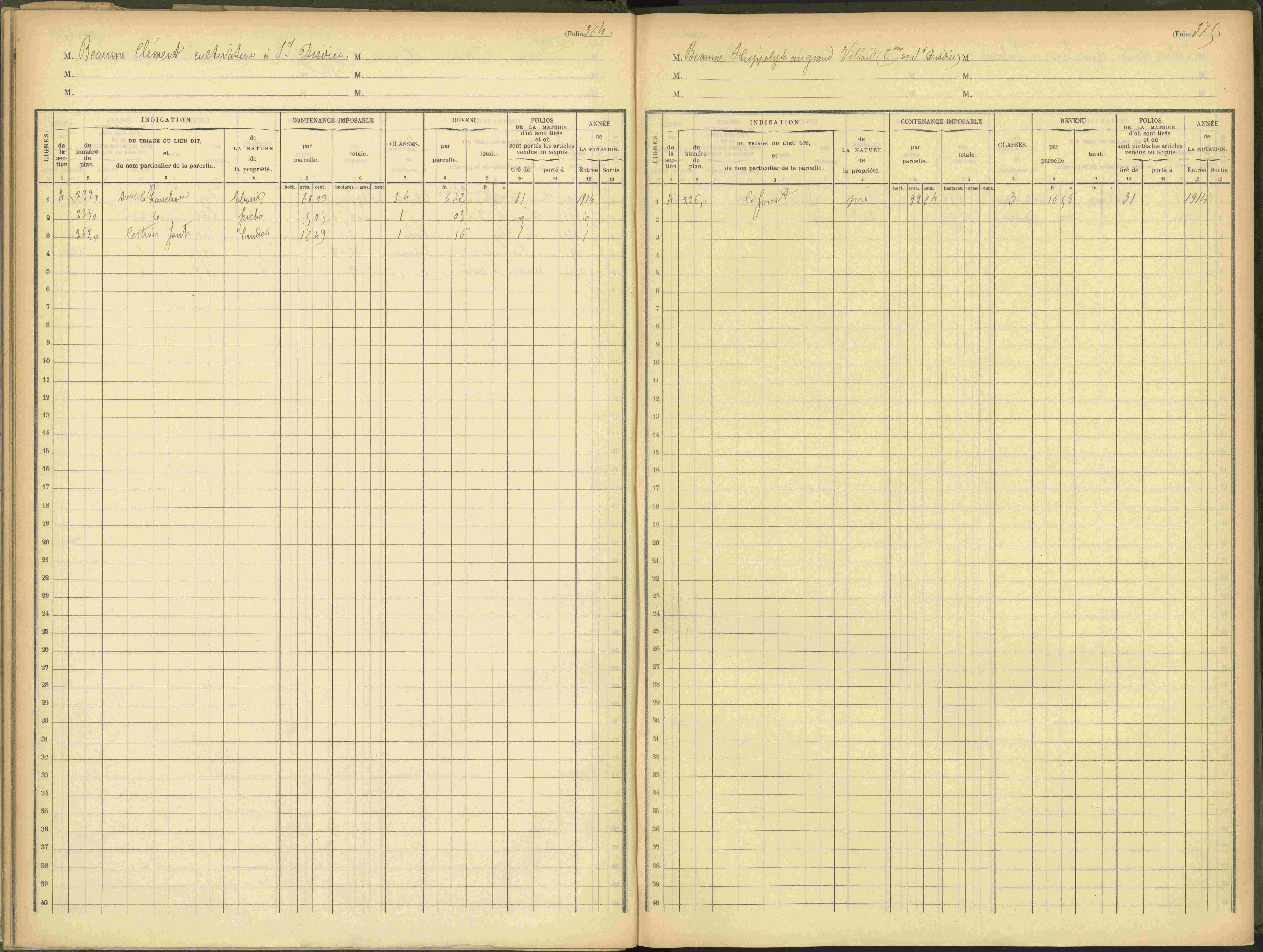 Agnières-en-Dévoluy - 3 P 109/1 - 3 P 109/1 - Matrice, folios 341-379. 