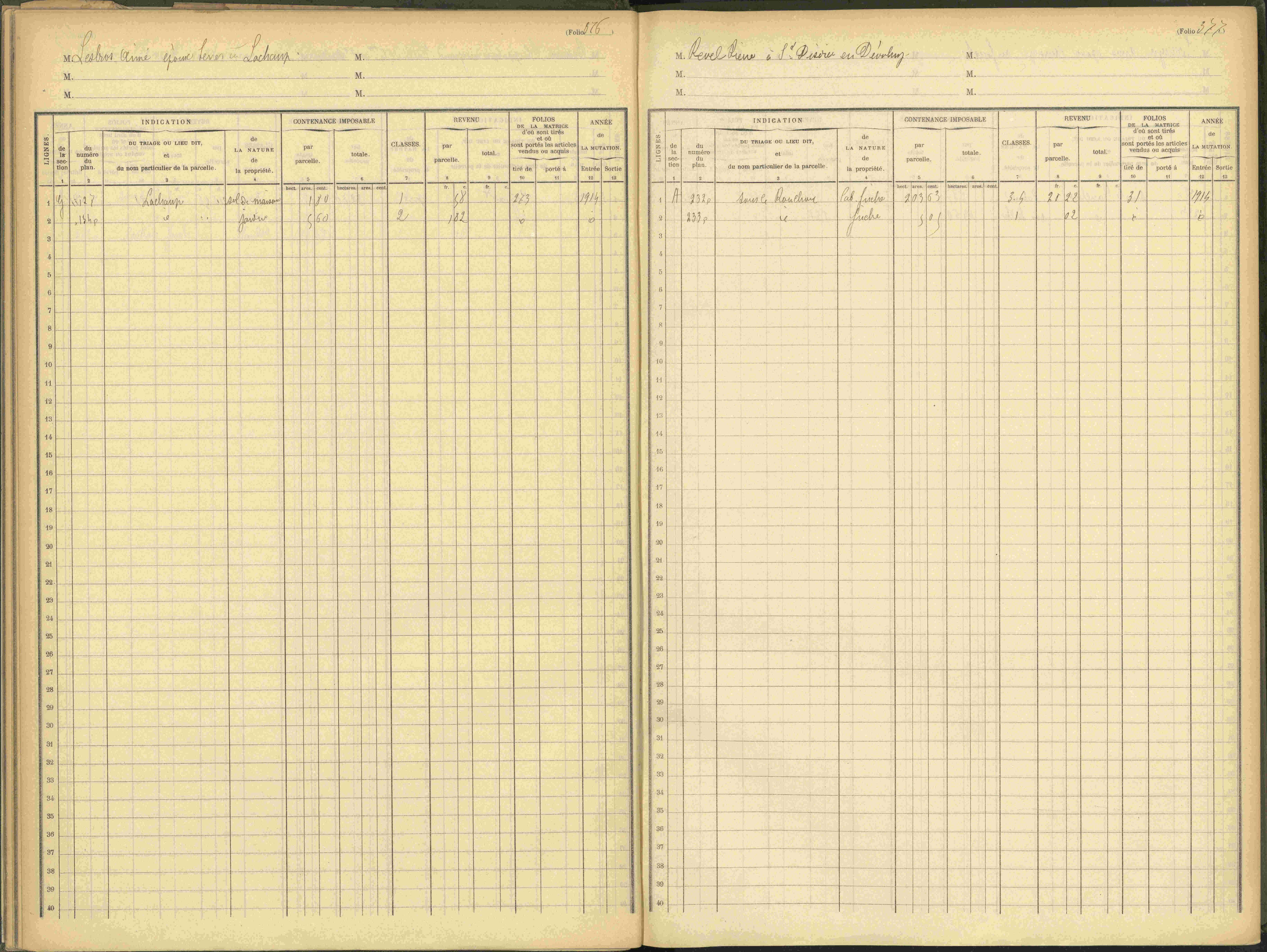 Agnières-en-Dévoluy - 3 P 109/1 - 3 P 109/1 - Matrice, folios 341-379. 
