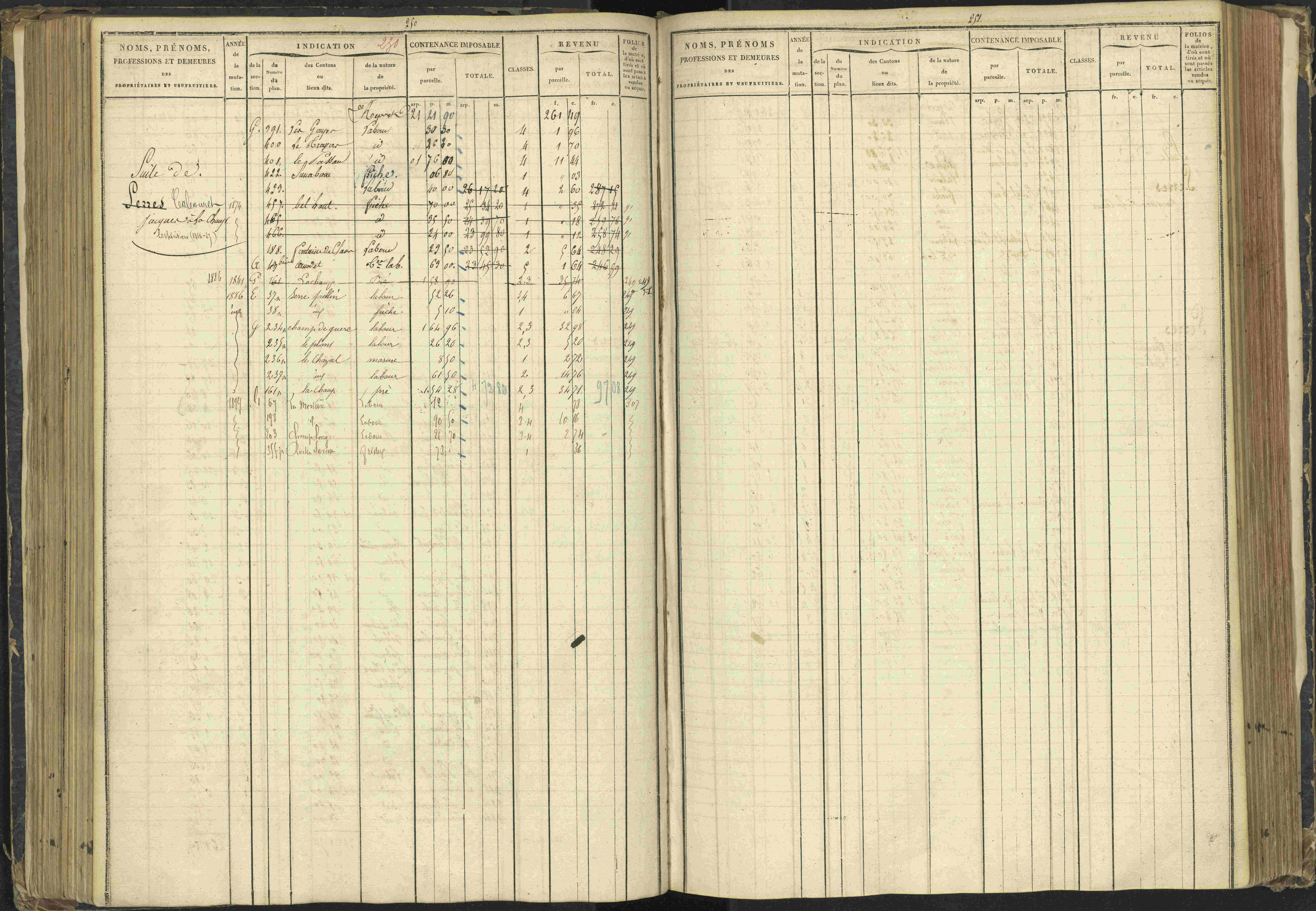 Agnières-en-Dévoluy - 3 P 108/1 - 3 P 108/1 - Matrice folios 1-340. 