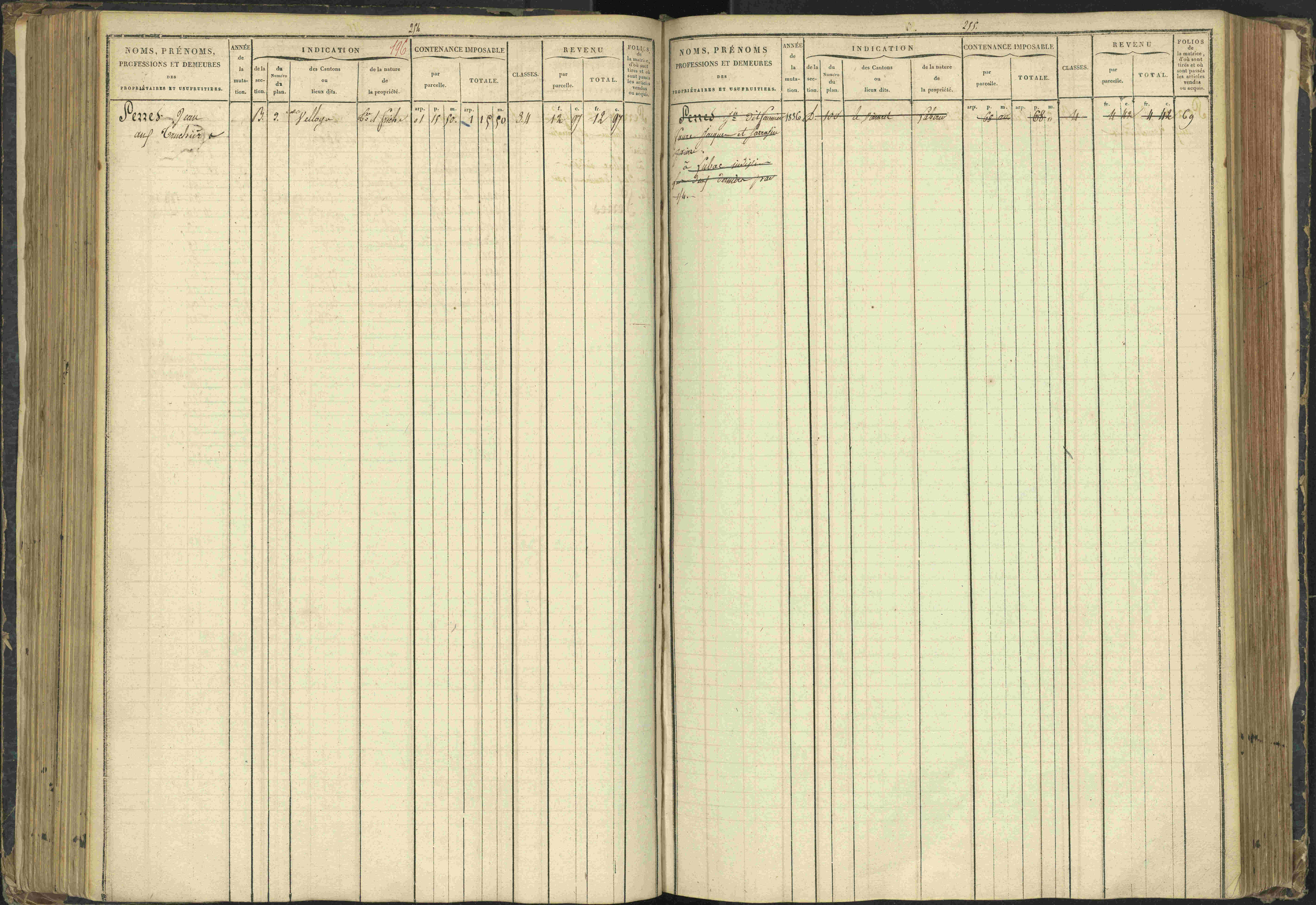 Agnières-en-Dévoluy - 3 P 108/1 - 3 P 108/1 - Matrice folios 1-340. 