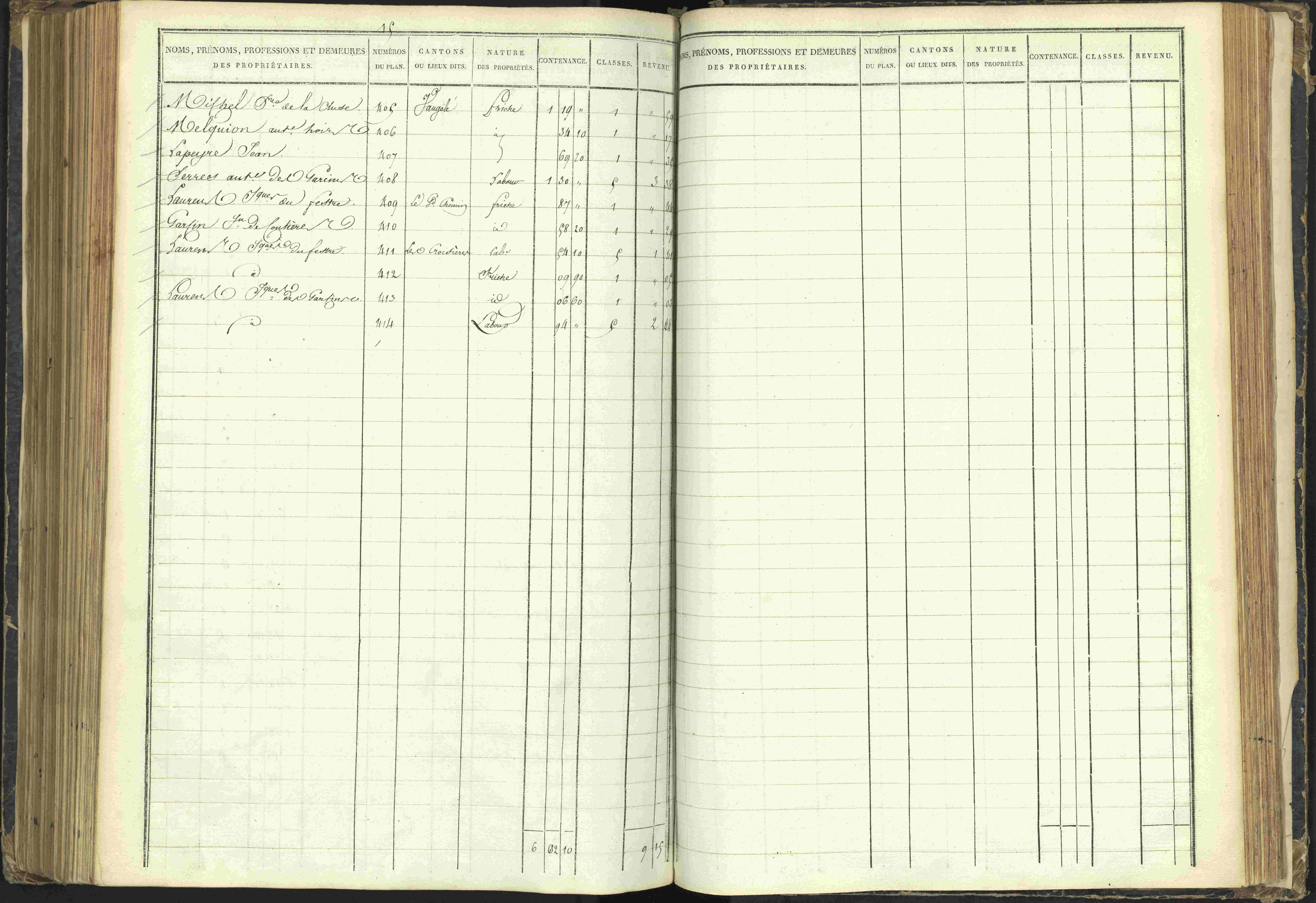 Agnières-en-Dévoluy - 3 P 108/1 - 3 P 108/1 - Matrice folios 1-340. 